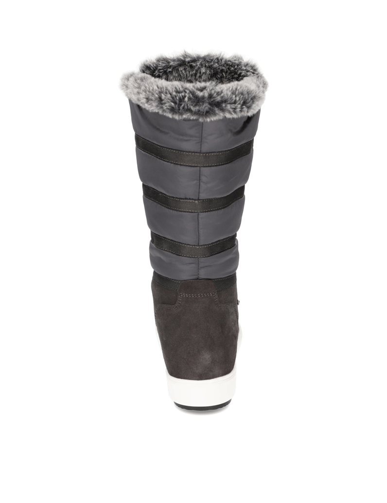 Polaris-Veloursleder-Snowboot-schwarz