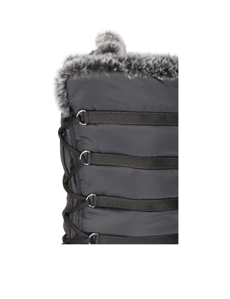 Polaris-Veloursleder-Snowboot-schwarz