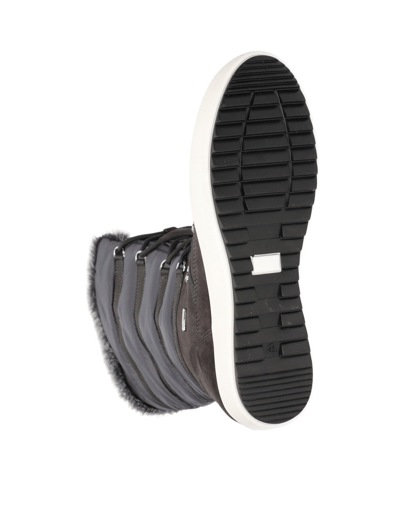 Polaris-Veloursleder-Snowboot-schwarz