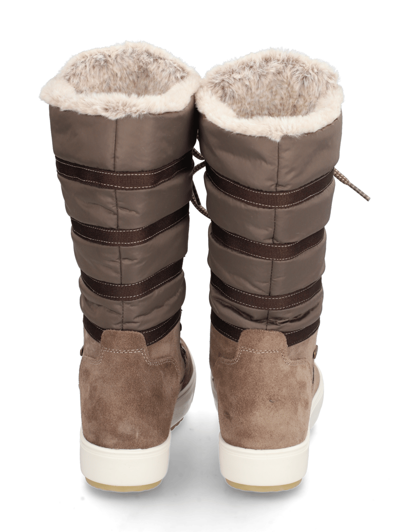 Polaris-Veloursleder-Snowboot-schwarz