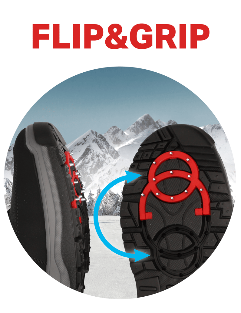 Polaris-Lederkombination-Snowboot-schwarz