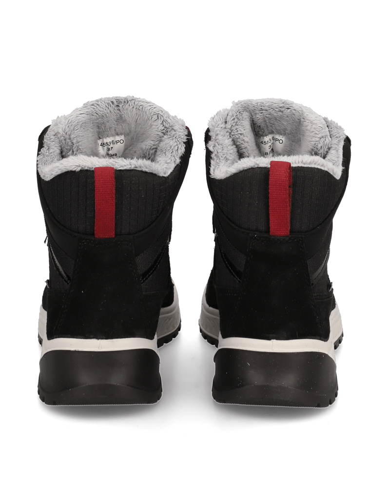 Polaris-Veloursleder-Snowboot-schwarz