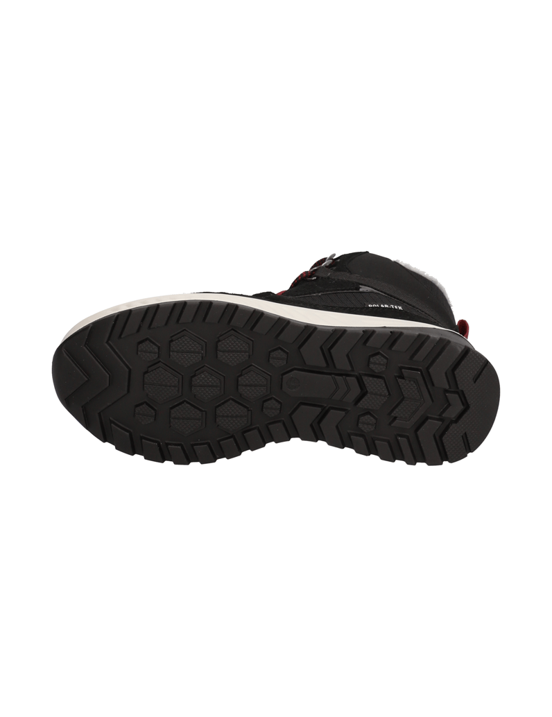 Polaris-Veloursleder-Snowboot-schwarz