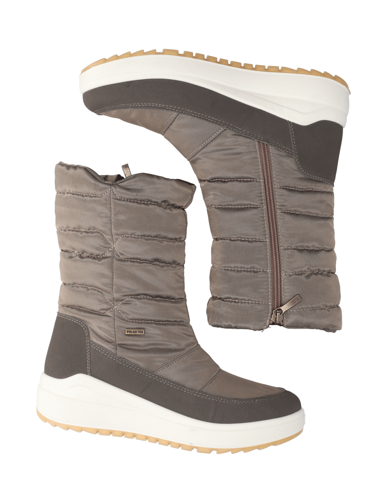 Polaris-Textil-Snowboot-schwarz