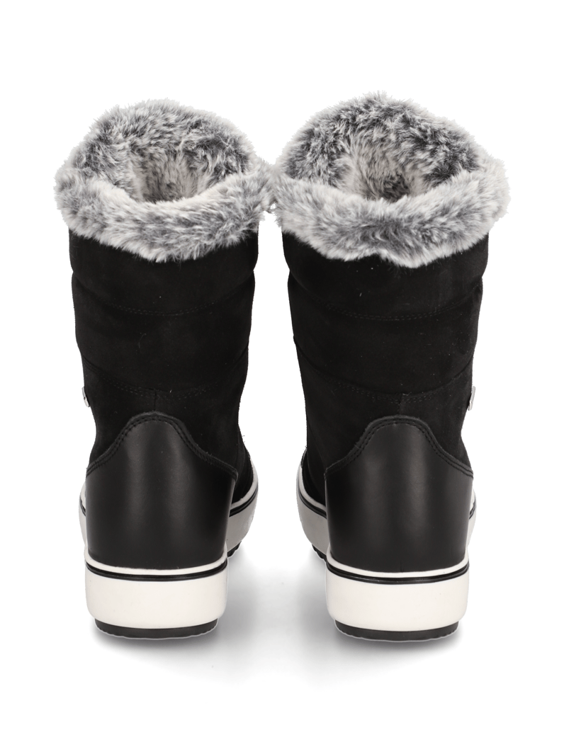 Polaris-Veloursleder-Snowboot-schwarz