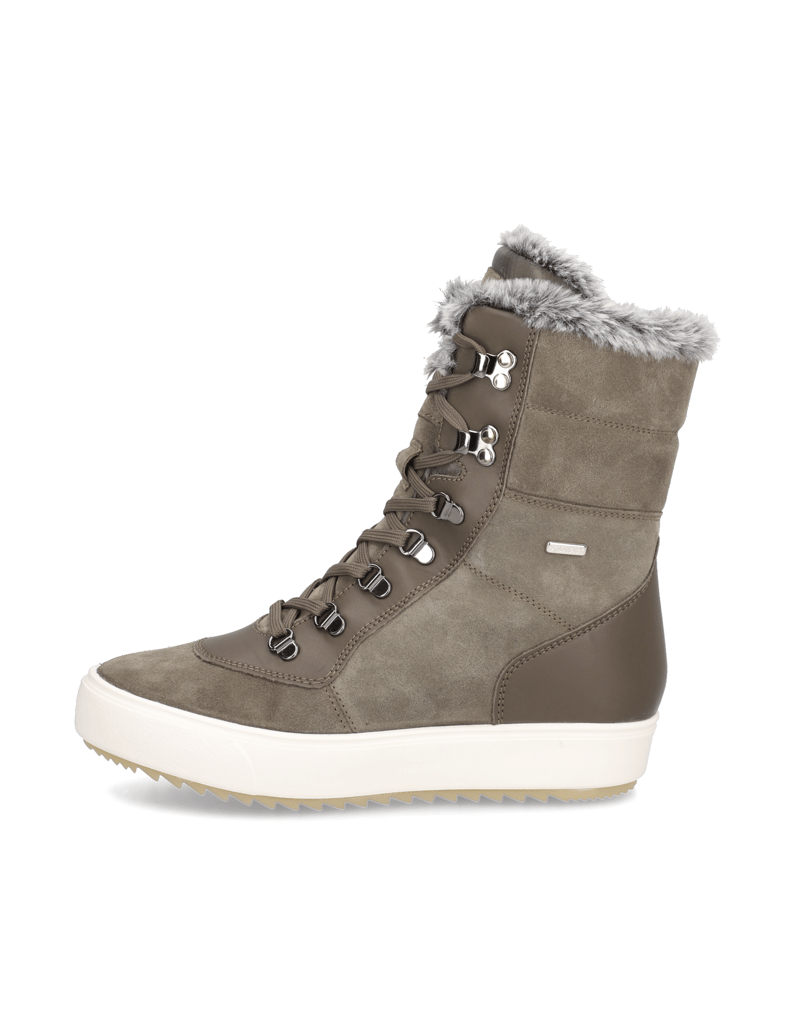 Polaris-Veloursleder-Snowboot-schwarz