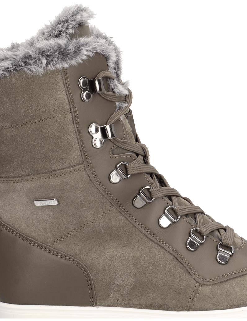 Polaris-Veloursleder-Snowboot-schwarz