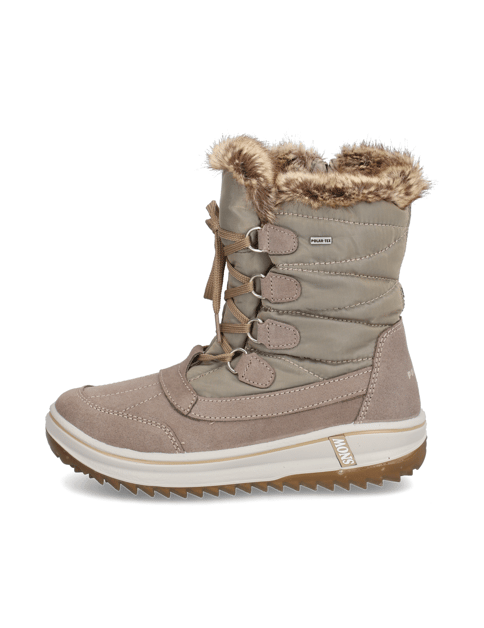 Lederkombination Snowboot