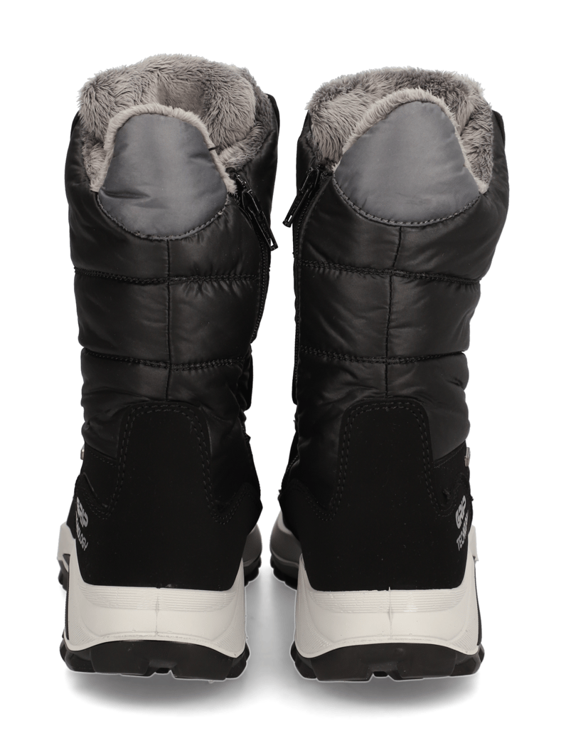 Polaris-Textil-Snowboot-schwarz