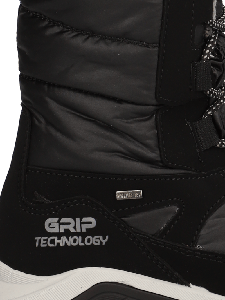 Polaris-Textil-Snowboot-schwarz