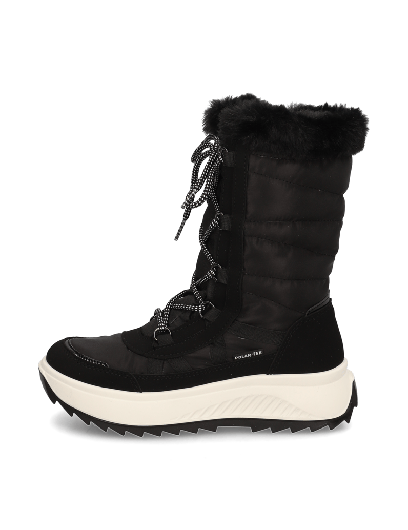 Polaris-Textil-Snowboot-schwarz