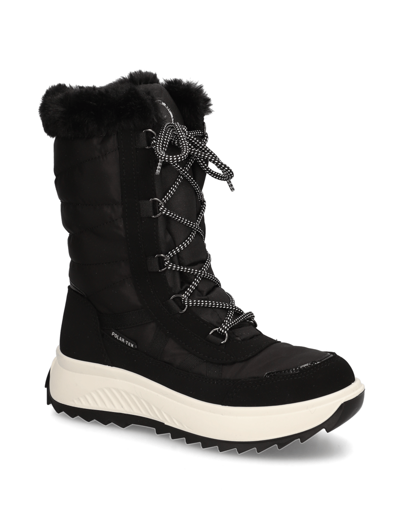 Polaris-Textil-Snowboot-schwarz