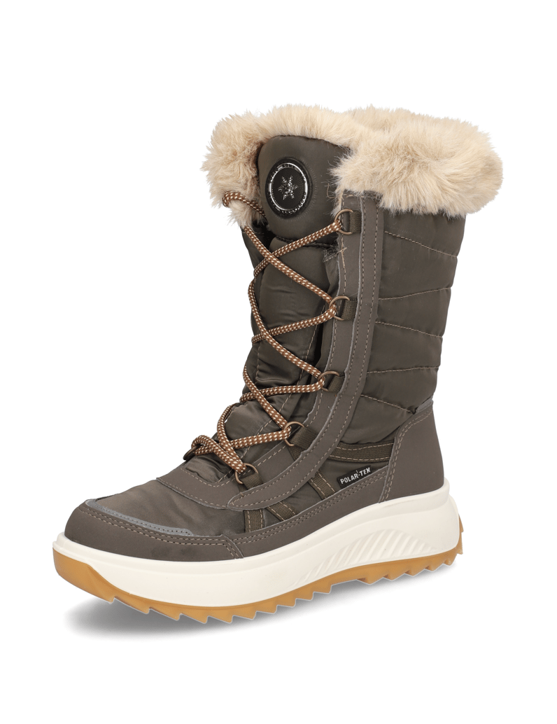 Polaris-Textil-Snowboot-schwarz