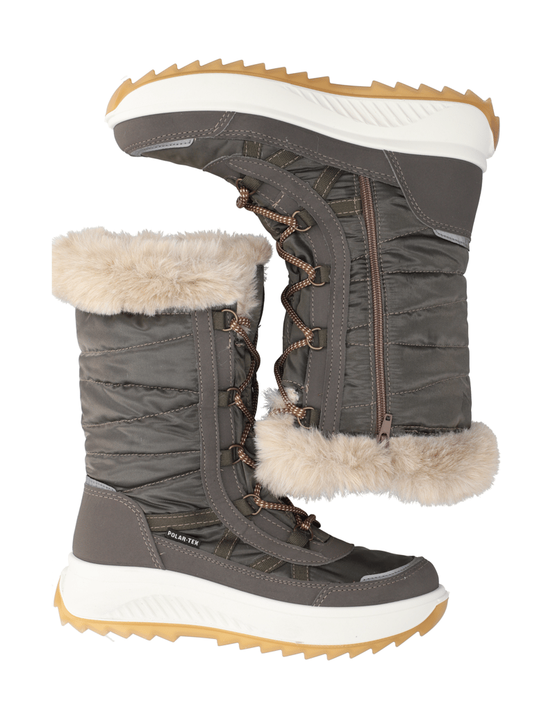 Polaris-Textil-Snowboot-schwarz