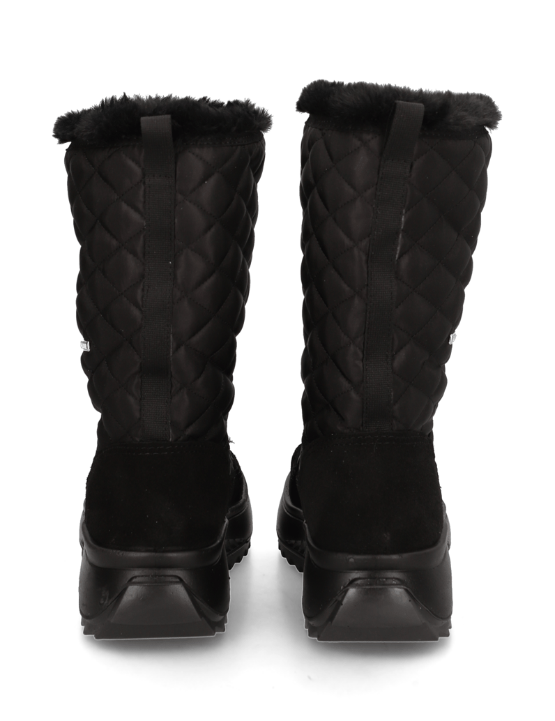 Polaris-Veloursleder-Snowboot-schwarz