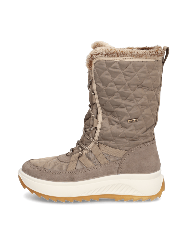 Polaris-Veloursleder-Snowboot-schwarz