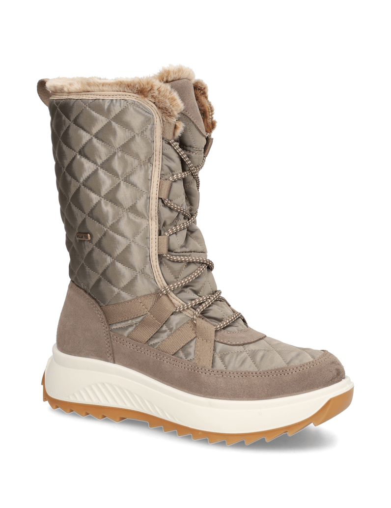 Polaris-Veloursleder-Snowboot-schwarz