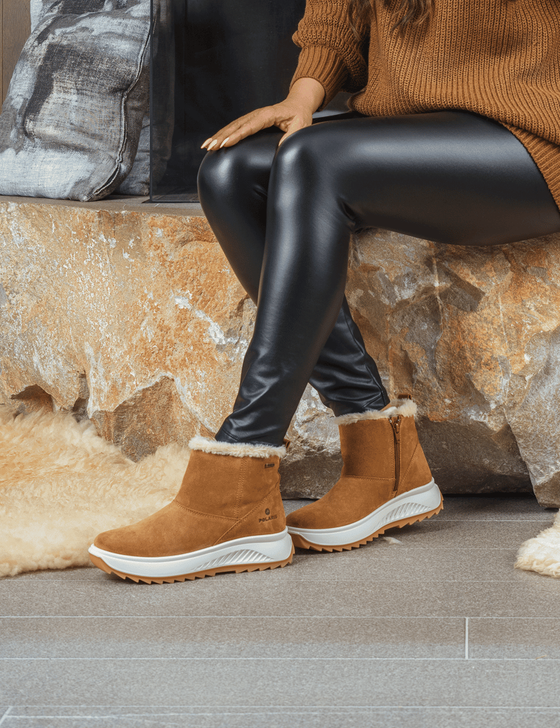 Polaris-Snowboot-schwarz