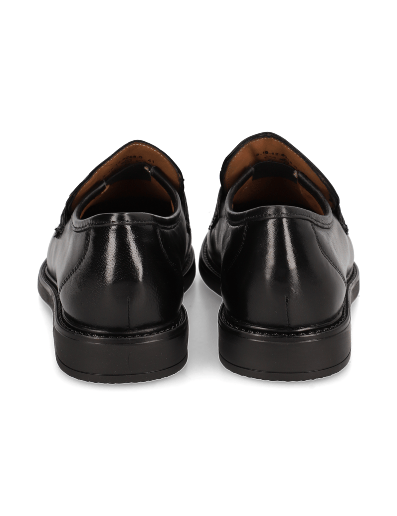 Master-Class-Glattleder-Slipper-schwarz