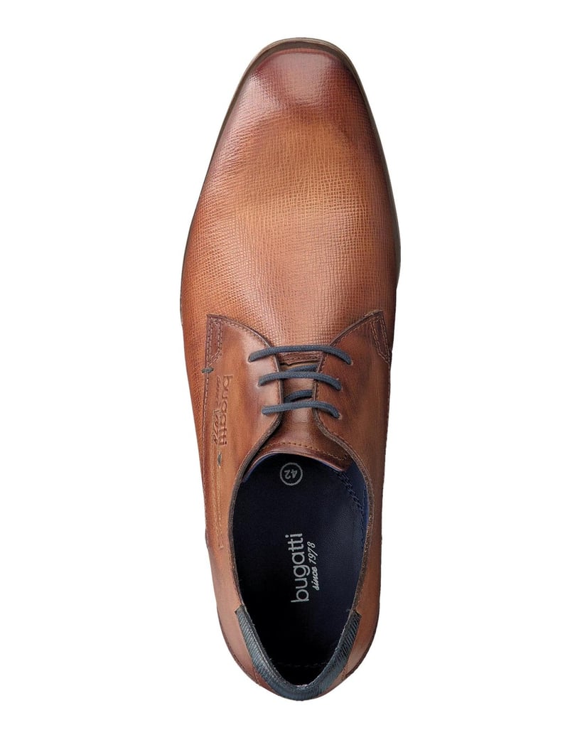 BUGATTI-Business-Schnürer-cognac