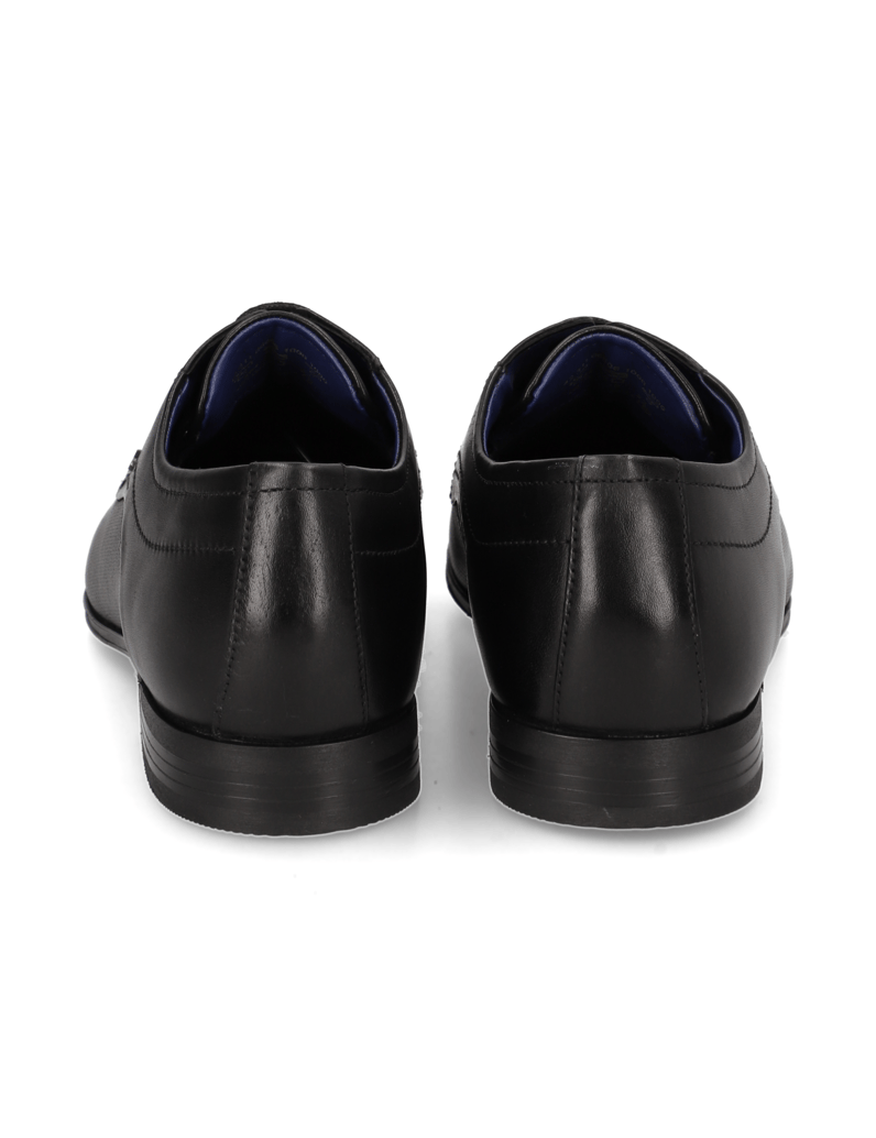 BUGATTI-eleganter-Schnürer-schwarz