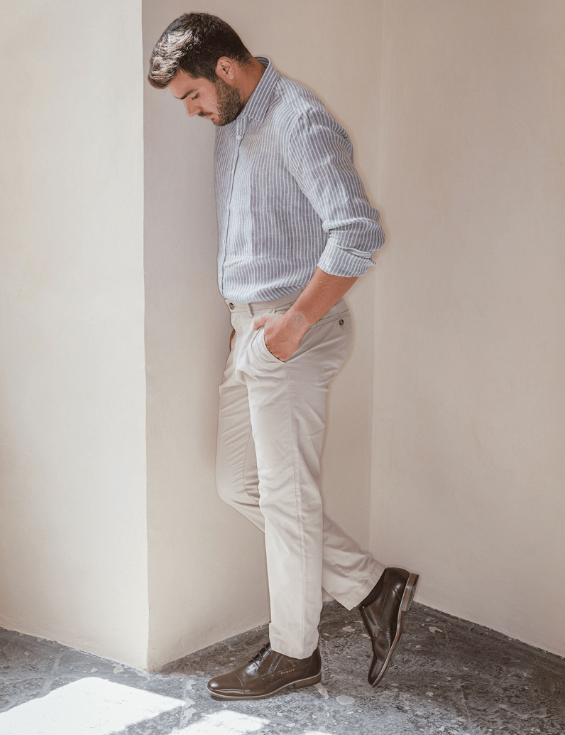 BUGATTI-eleganter-Schnürer-schwarz