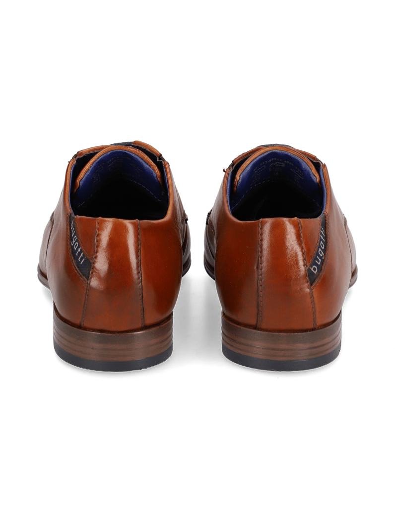 BUGATTI-Schnürer-elegant-cognac