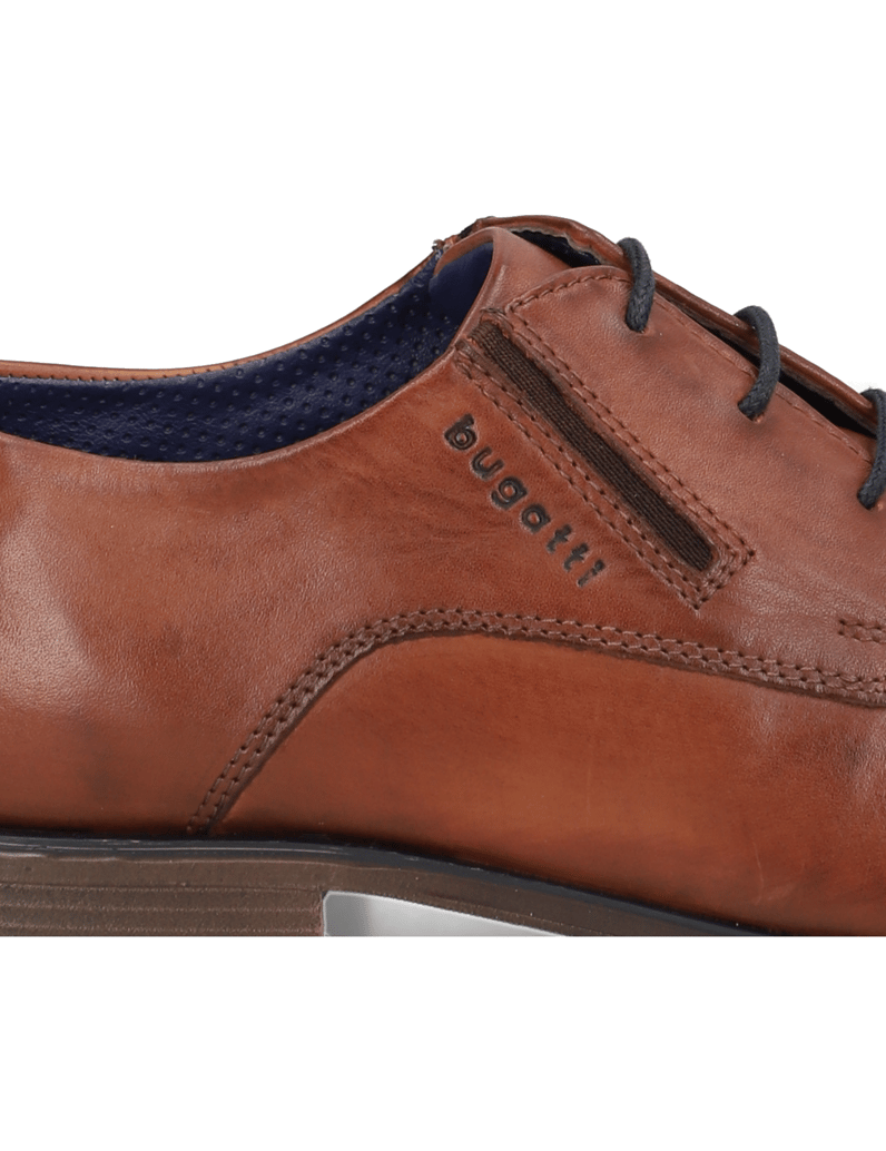BUGATTI-Schnürer-elegant-cognac