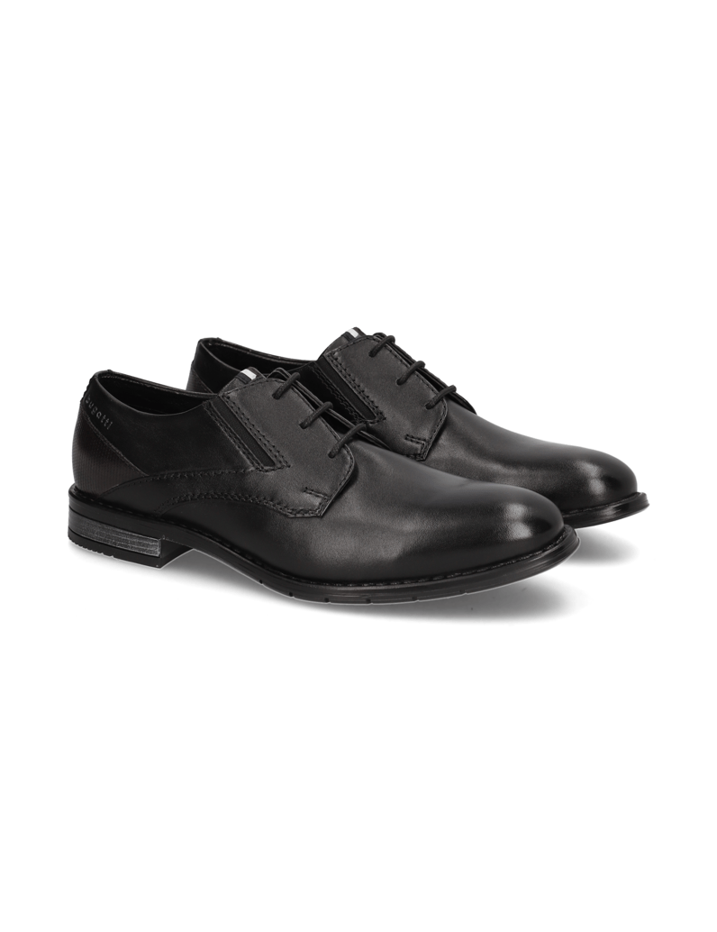 BUGATTI-Schnürer-elegant-schwarz