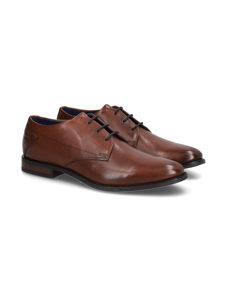 BUGATTI-Schnürer-elegant-cognac