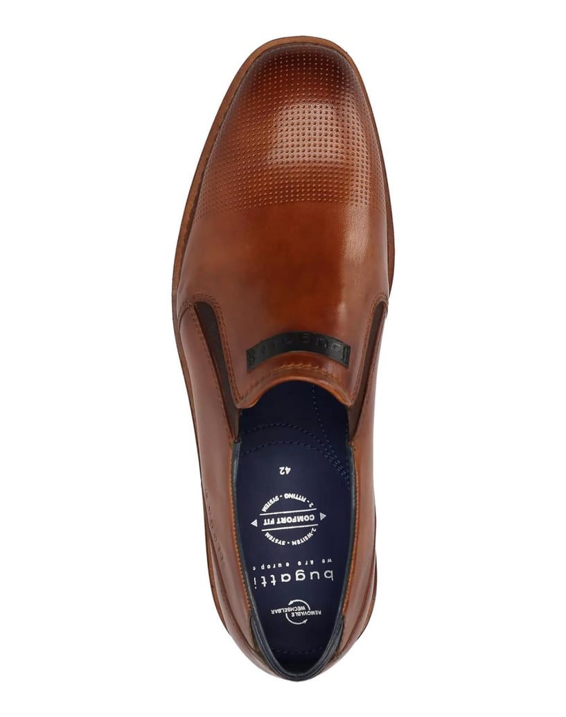 BUGATTI-Slipper-elegant-cognac