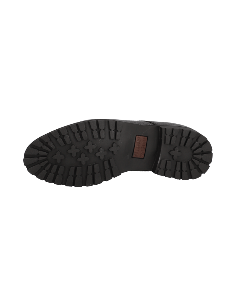 Kalman-&-Kalman-Scotchgrain-Leder-Schnürer-elegant-schwarz