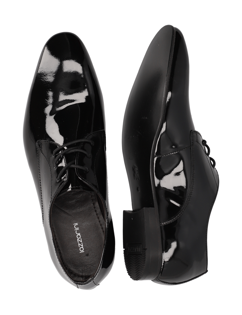 Lazzarini-Lackleder-Schnürer-elegant-schwarz