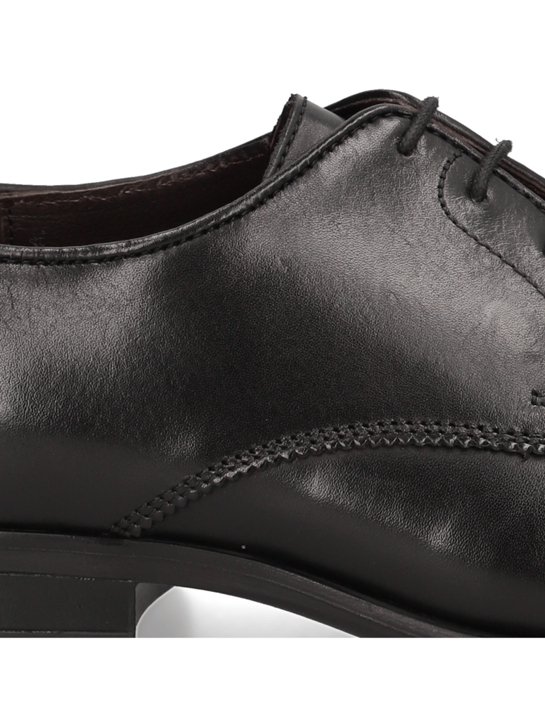 Lazzarini-Glattleder-Schnürer-elegant-schwarz