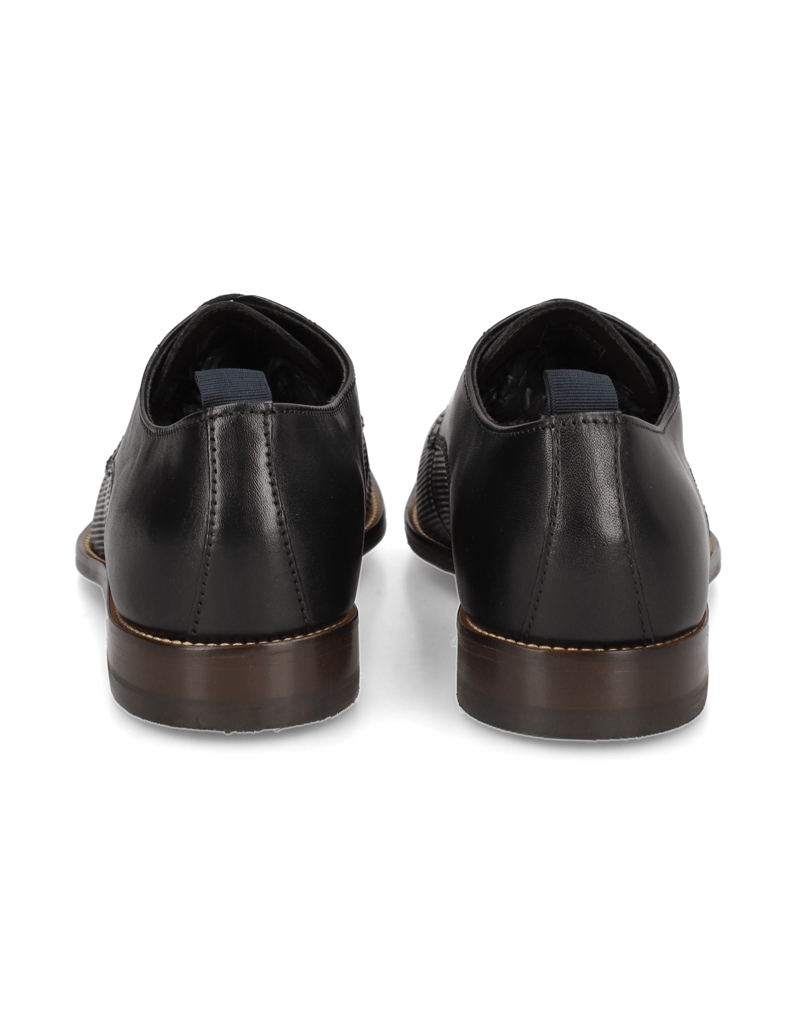 Lazzarini-Glattleder-Schnürer-elegant-schwarz