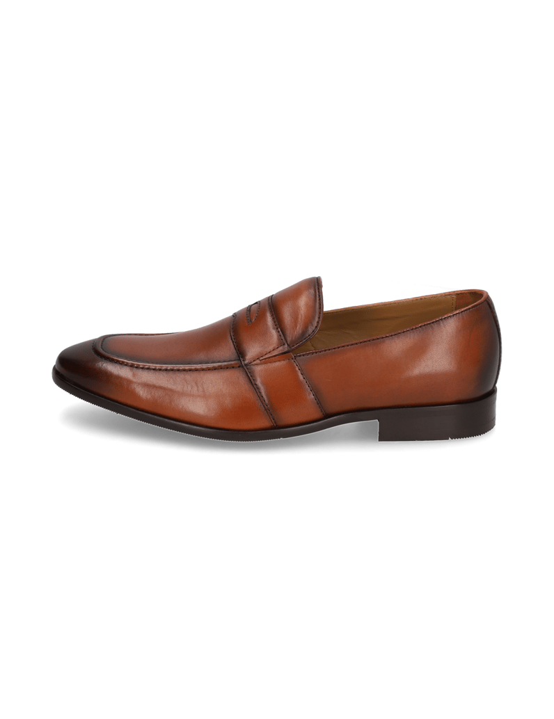 Lazzarini-Glattleder-Slipper