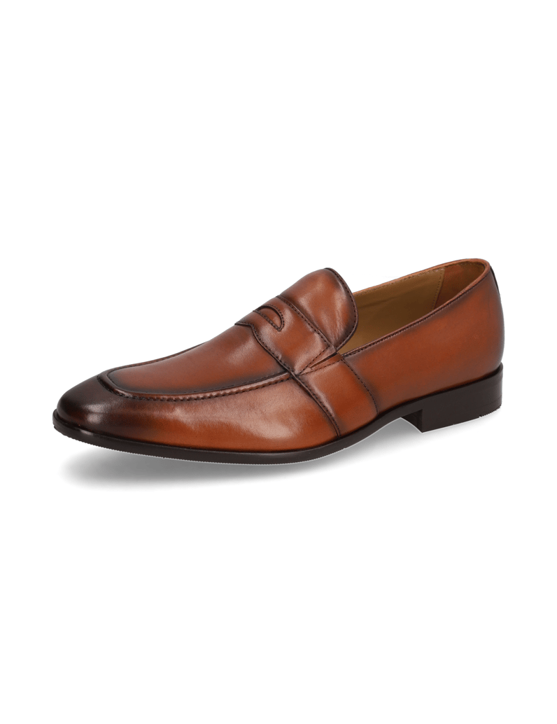 Lazzarini-Glattleder-Slipper