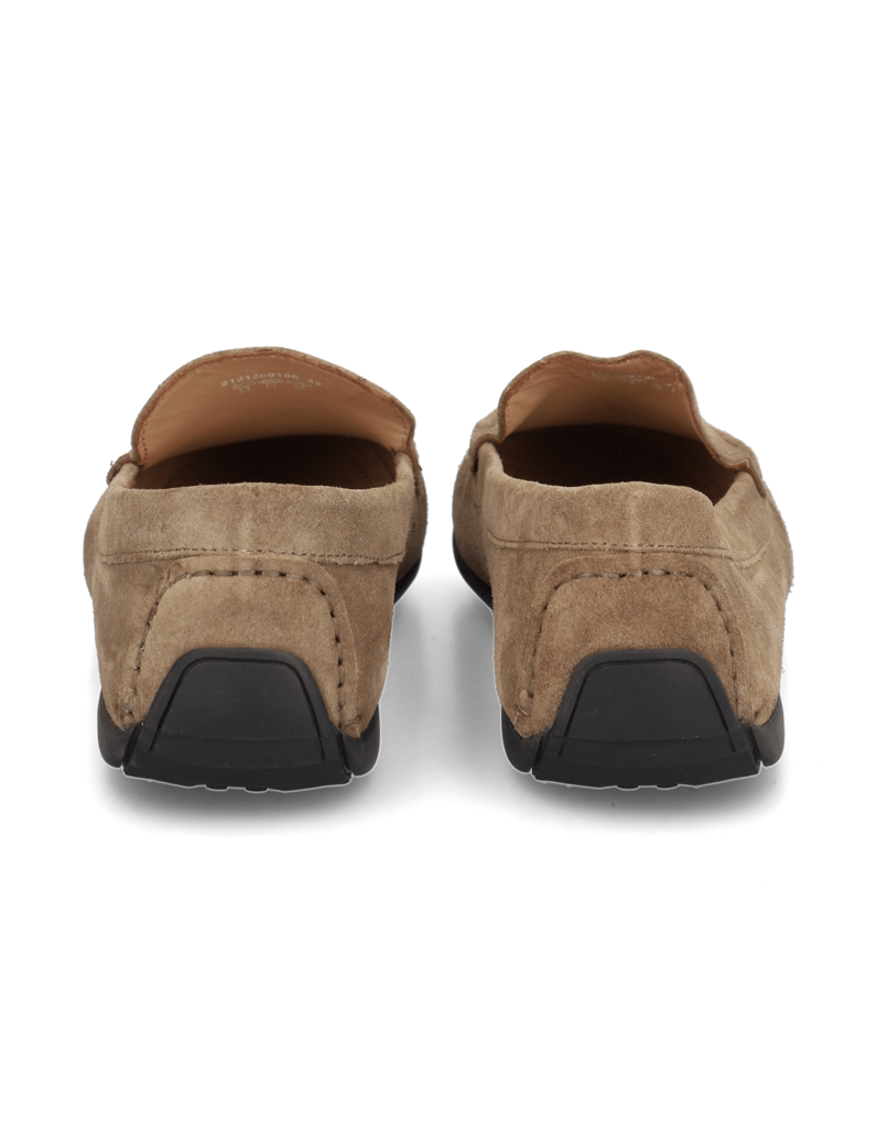 Lazzarini-Veloursleder-Slipper-schwarz