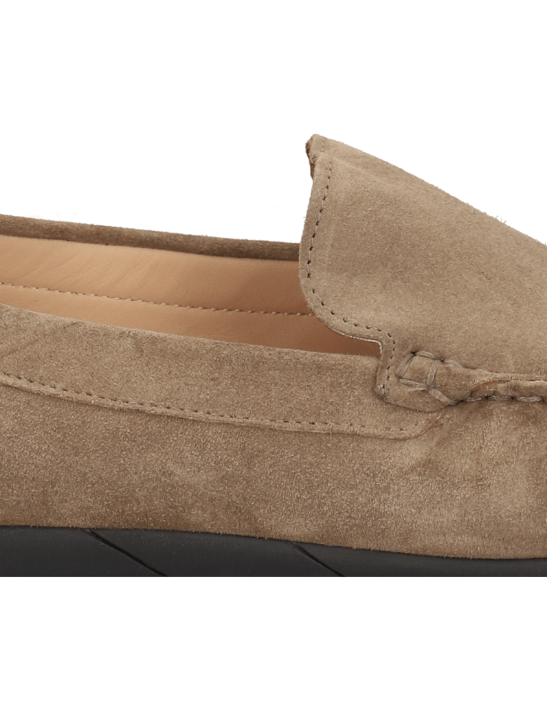 Lazzarini-Veloursleder-Slipper-schwarz