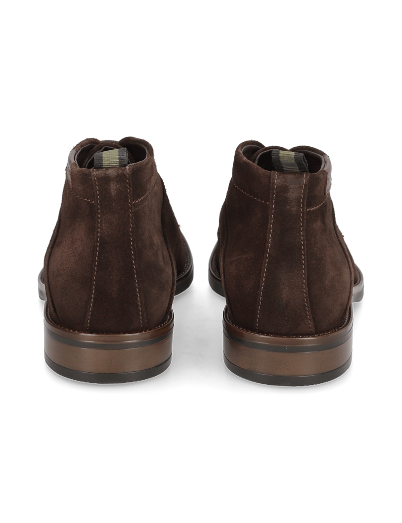 Lazzarini-Veloursleder-Boot-schwarz