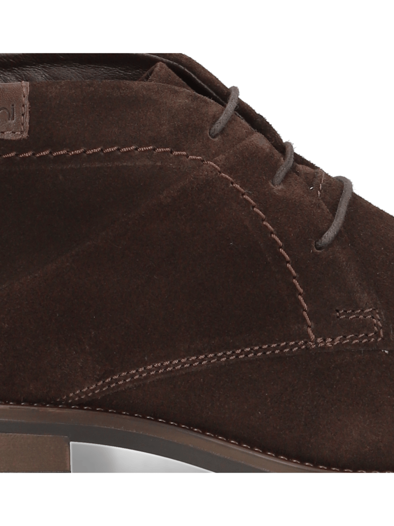 Lazzarini-Veloursleder-Boot-schwarz