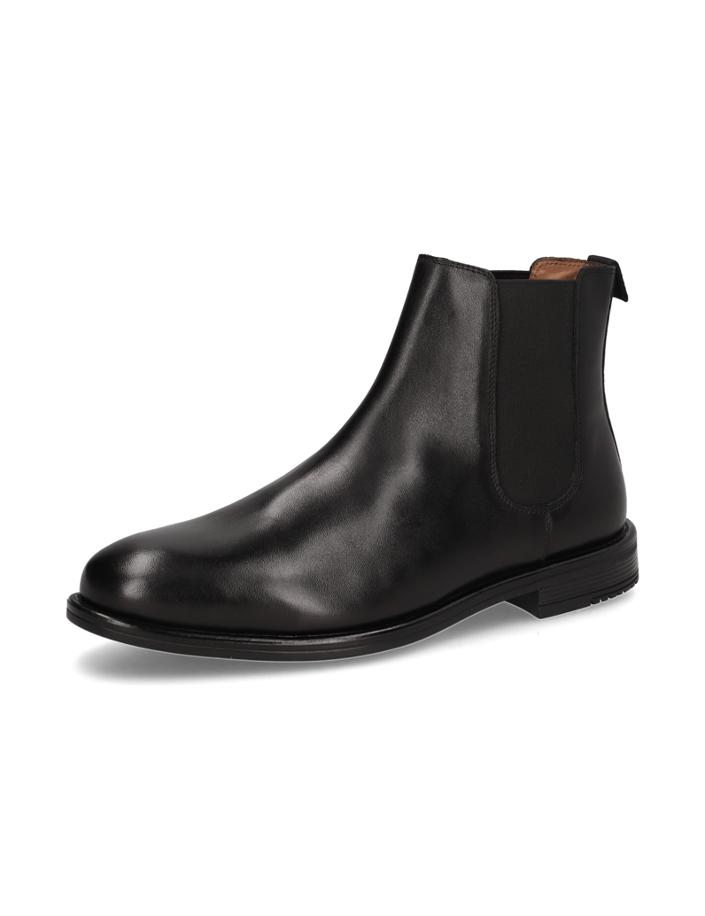 Lazzarini-Glattleder-Chelsea-Boot-braun