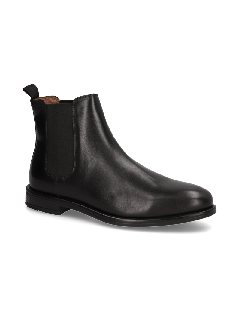 Lazzarini-Glattleder-Chelsea-Boot-braun
