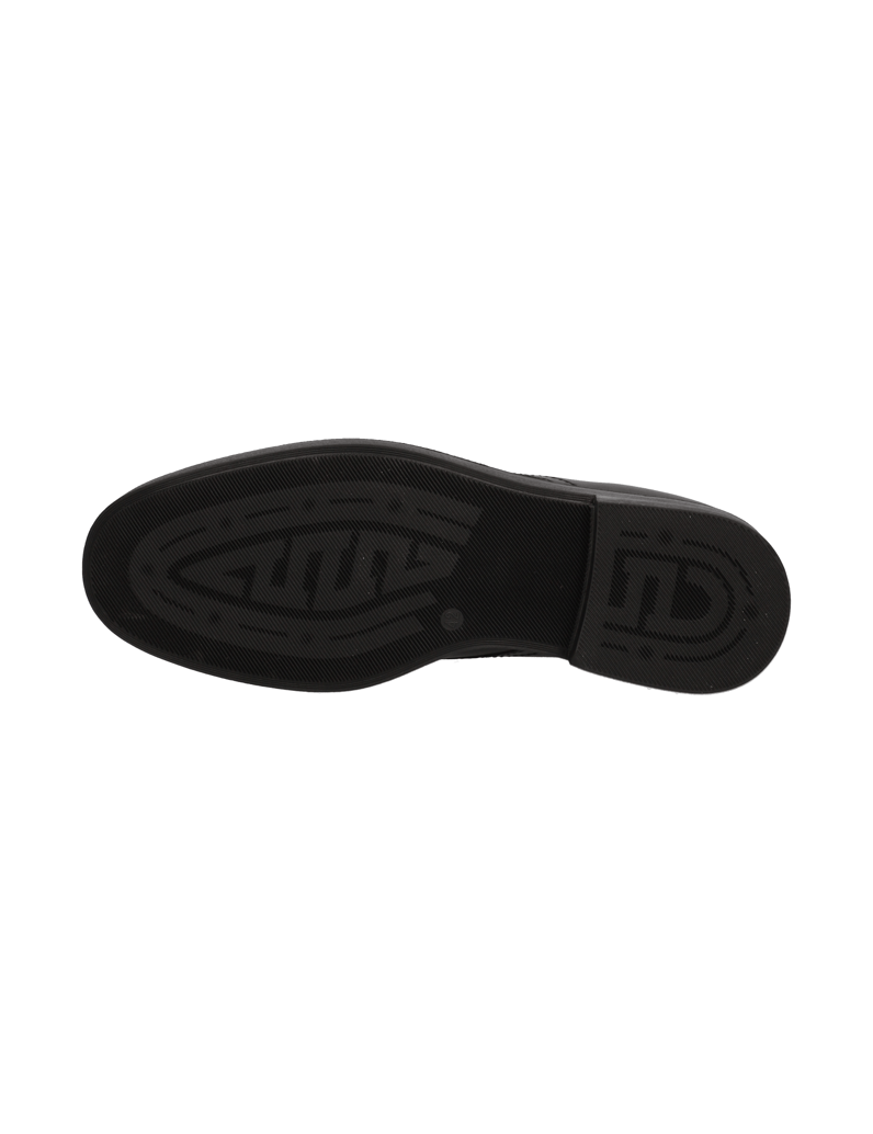 Lazzarini-Glattleder-Boot-schwarz