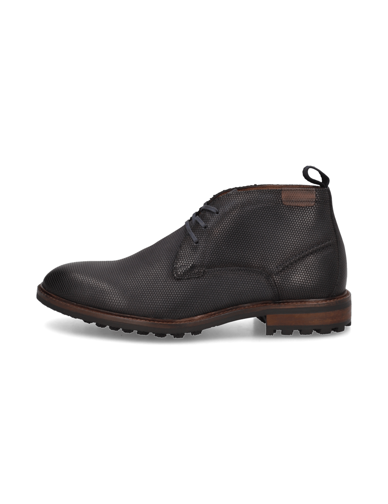 Lazzarini-Nubukleder-Boot-blau