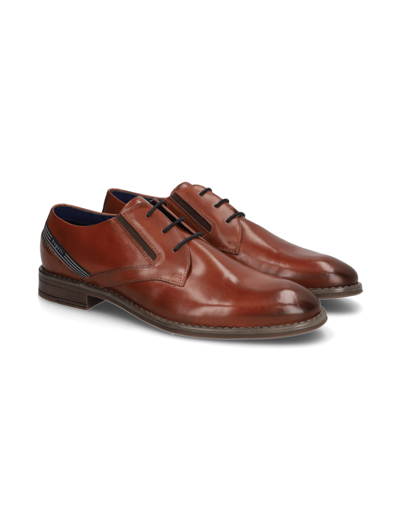 BUGATTI-Schnürer-elegant-cognac