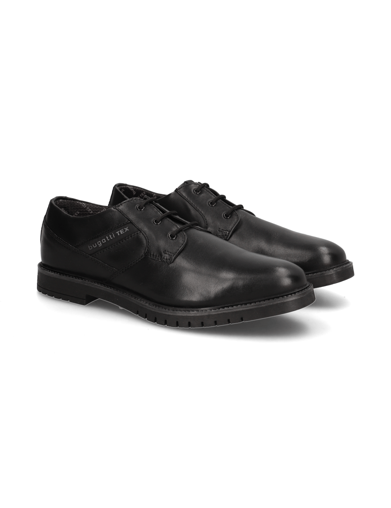 BUGATTI-Schnürer-elegant-schwarz