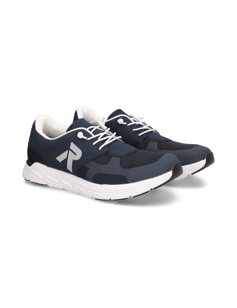 Rieker-Textil-Sneaker-schwarz