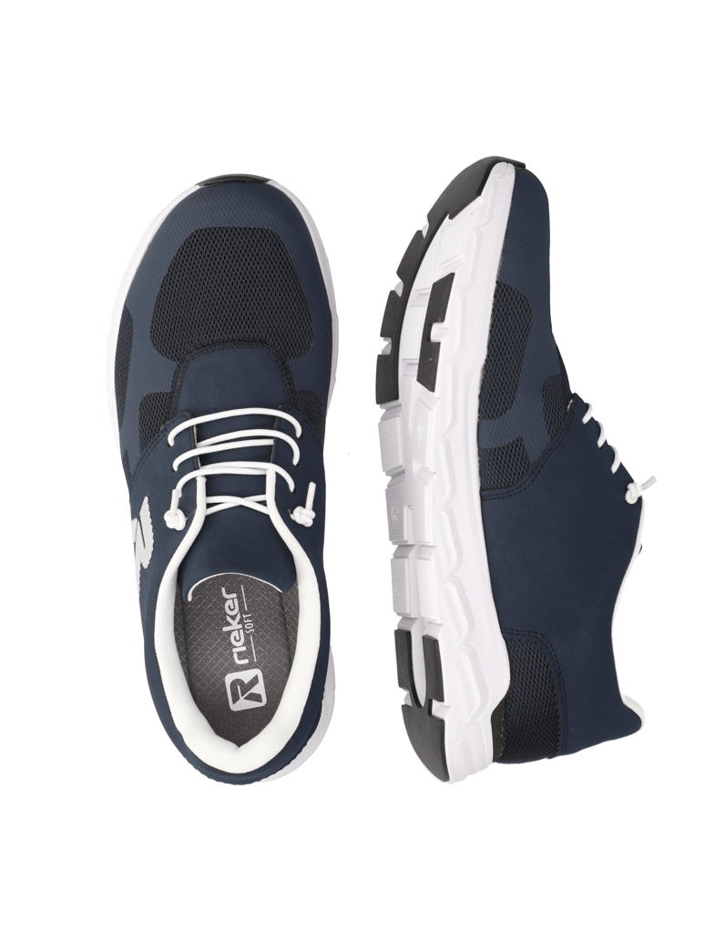 Rieker-Textil-Sneaker-schwarz
