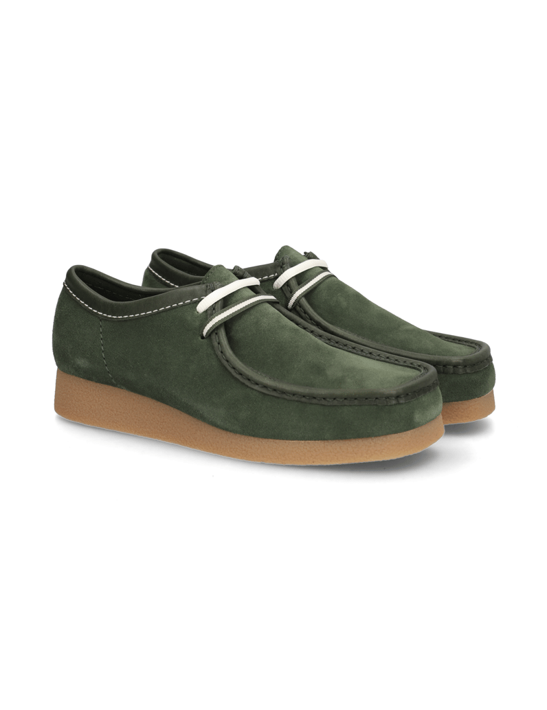 Clarks-M-WallabeeEVO-grün